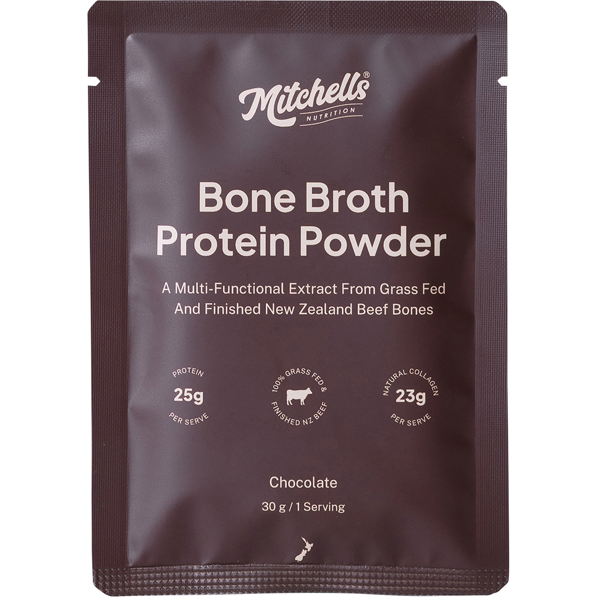 Mitchells Nutrition Bone Broth Protein Powder - Chocolate