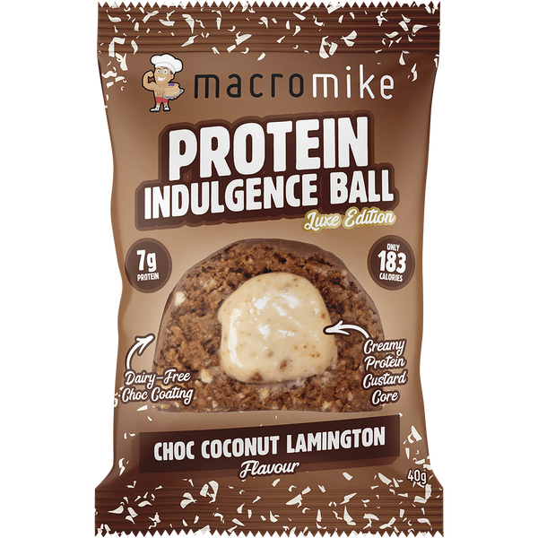 Macro Mike Protein Indulgence Balls – 12x40g