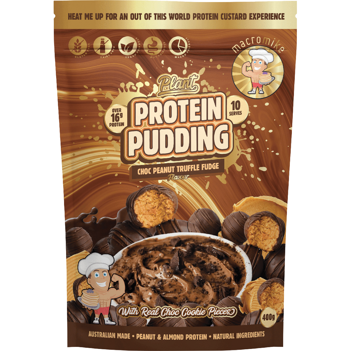 Macro Mike Plant Protein Pudding – 400g