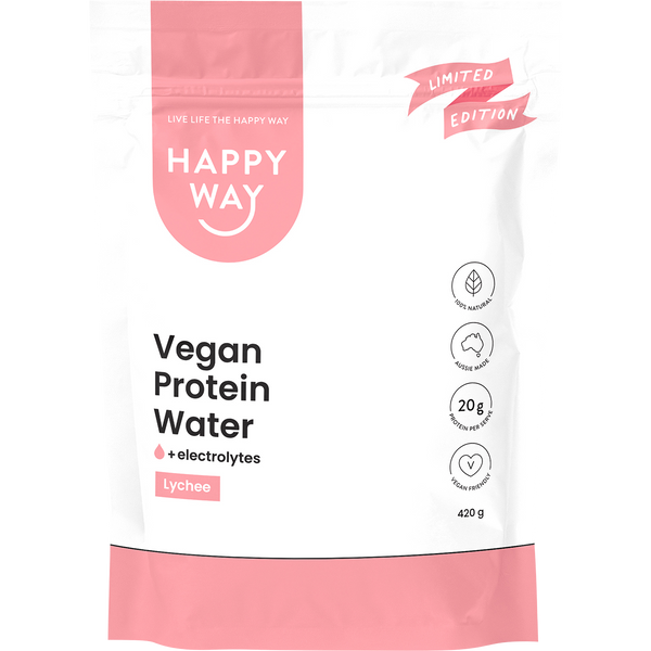 Happy Way Vegan Protein Water Powder – 420g