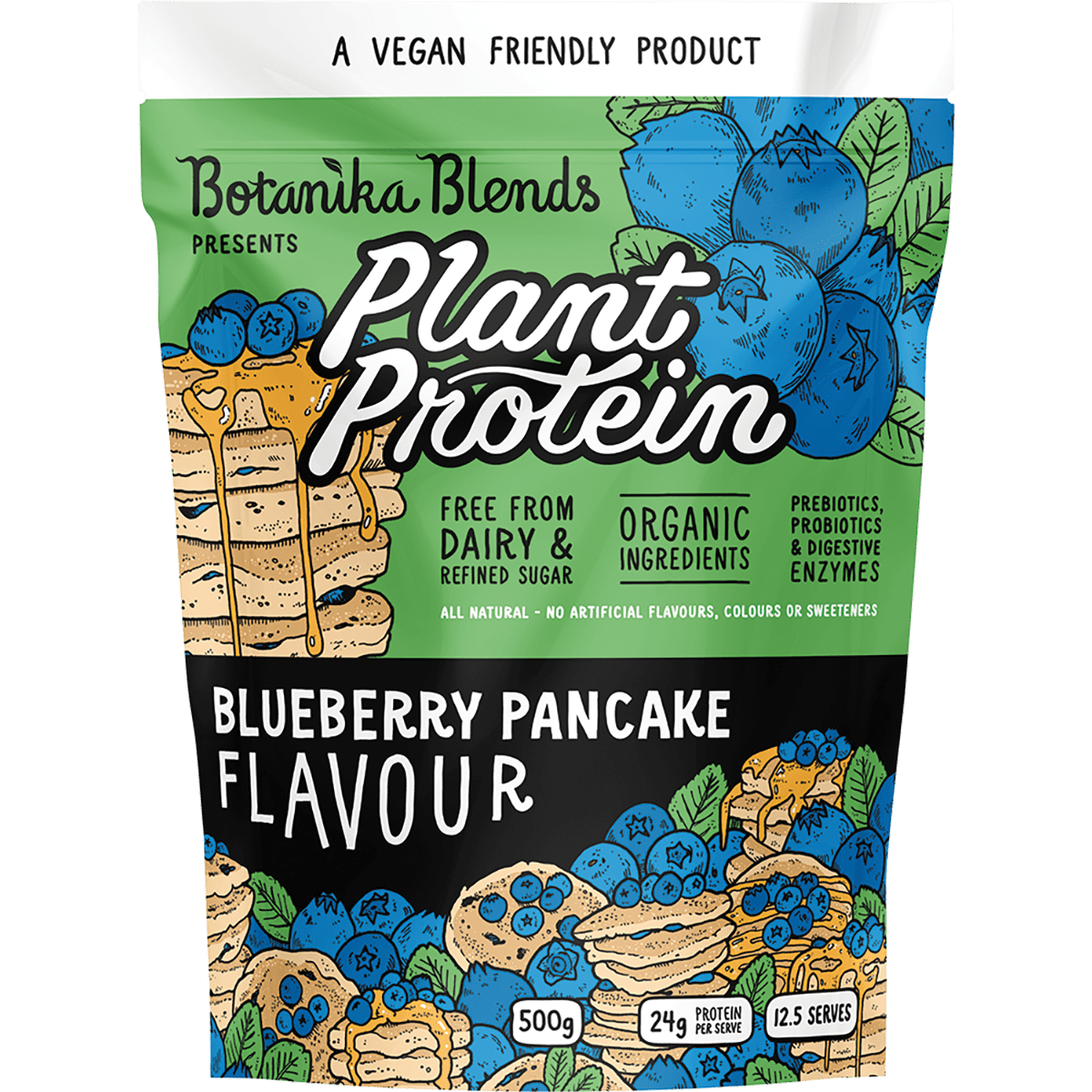 Botanika Blends Plant Protein - Blueberry Pancake
