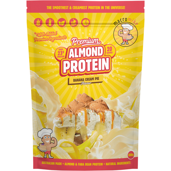 Macro Mike Premium Almond Protein – 800g