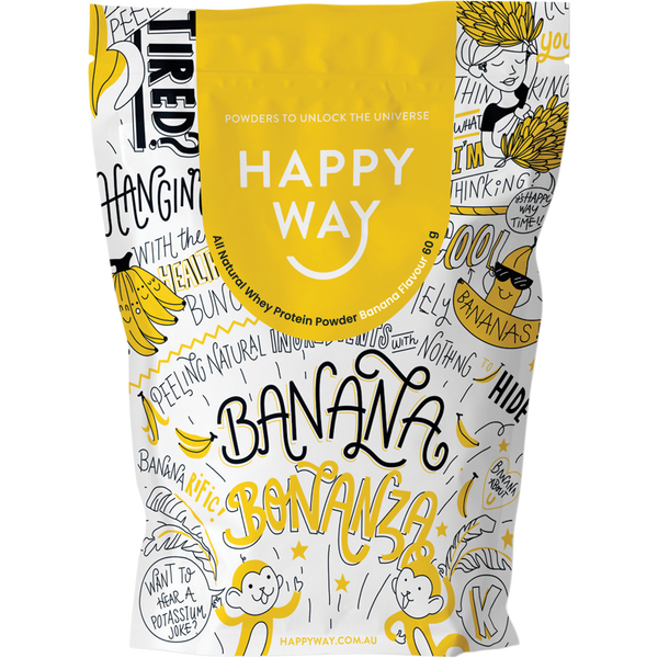 Happy Way Whey Protein Powder – 6x60g