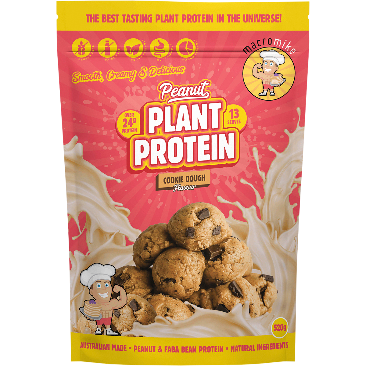 Macro Mike Peanut Plant Protein - Cookie Dough