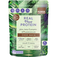 Power Super Foods Real Plant Protein Choc Maca – 400g