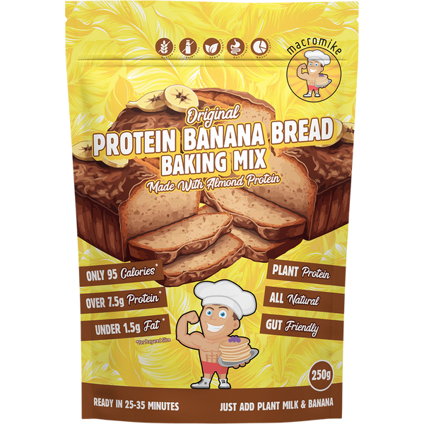 Macro Mike Protein Banana Bread Baking Mix – 250g
