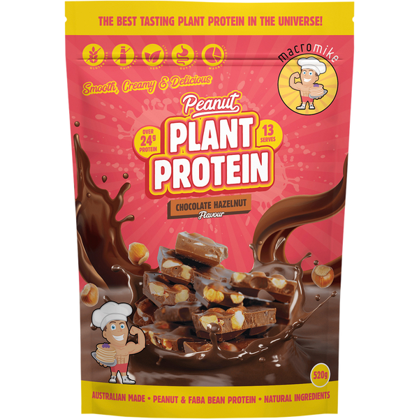 Macro Mike Peanut Plant Protein - Chocolate Hazelnut