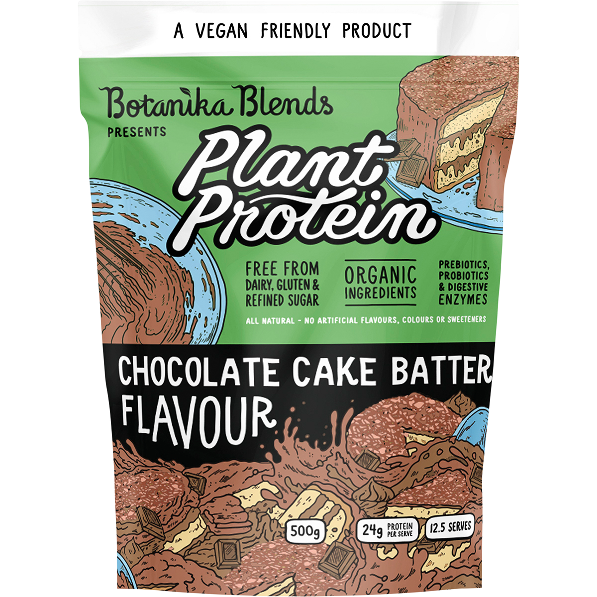 Botanika Blends Plant Protein - Chocolate Cake Batter