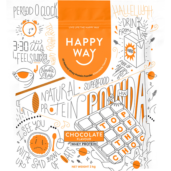 Happy Way Whey Protein Powder – 2kg