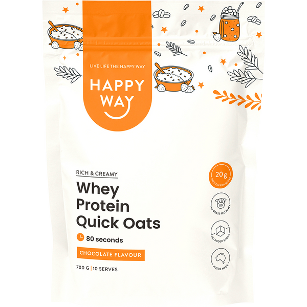Happy Way Whey Protein Quick Oats – 700g