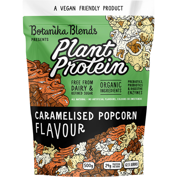 Botanika Blends Plant Protein Caramelised Popcorn - 500g