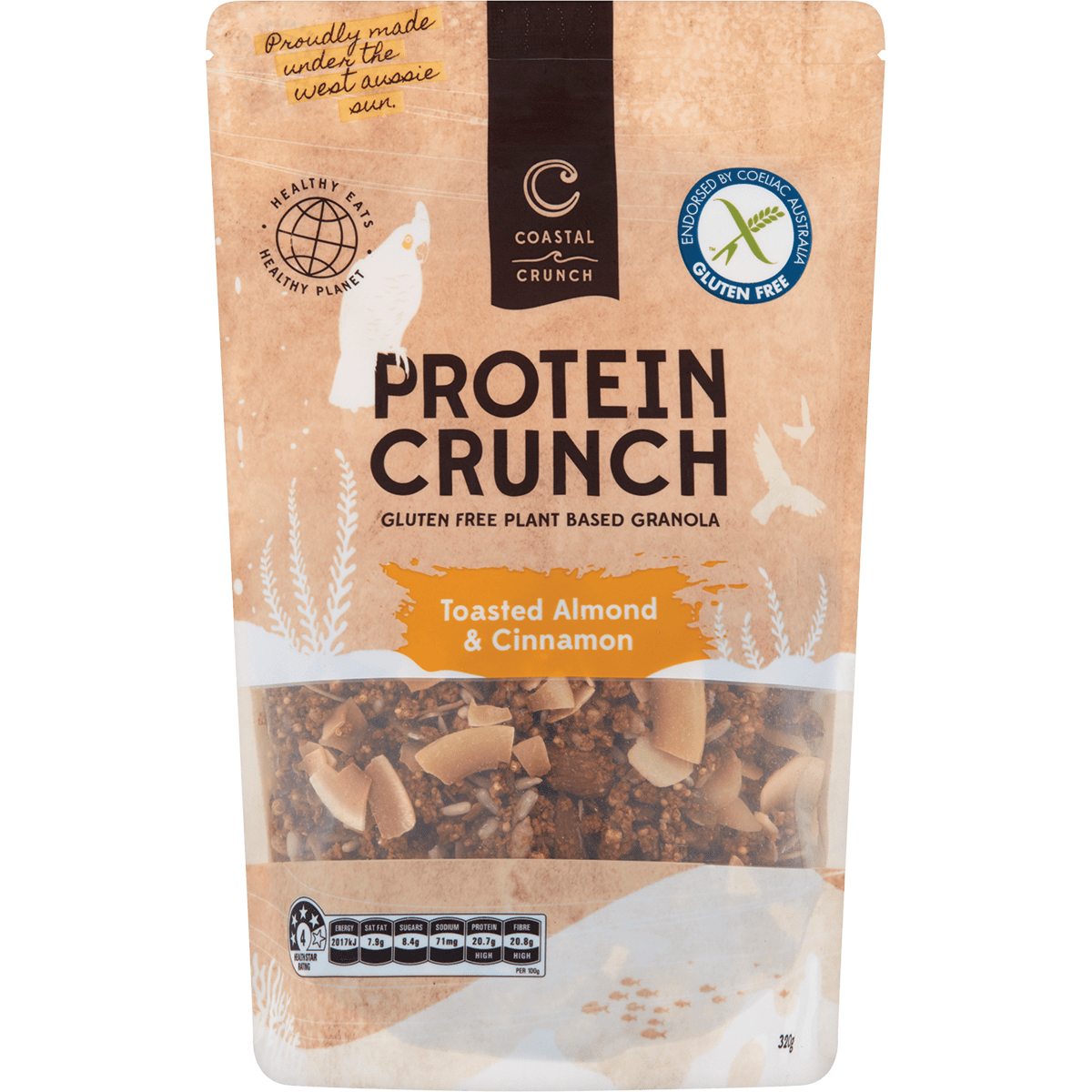 Coastal Crunch Protein Crunch Granola – 320g