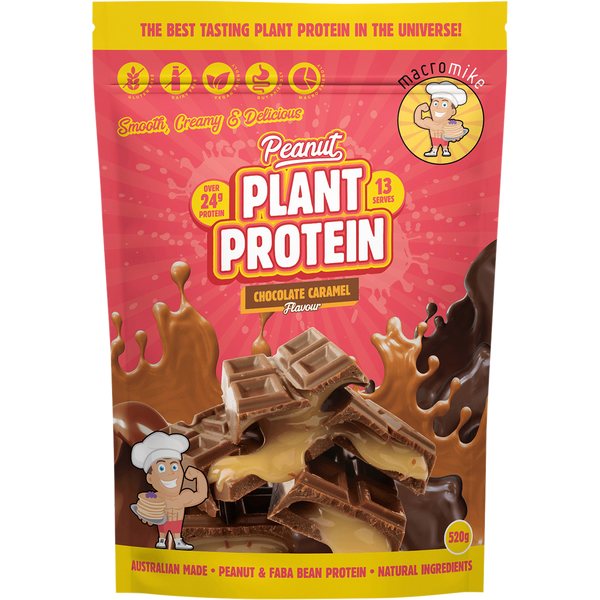 Macro Mike Peanut Plant Protein - Chocolate Caramel