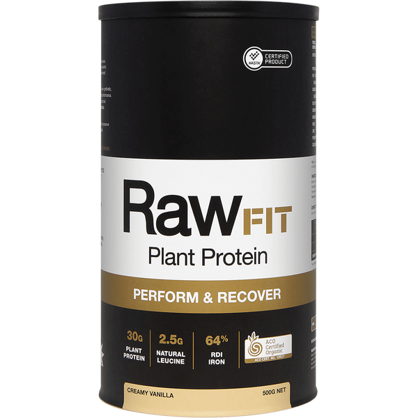 Amazonia RawFit Plant Protein Perform & Recover - Creamy Vanilla