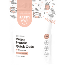 Happy Way Vegan Protein Quick Oats – 700g