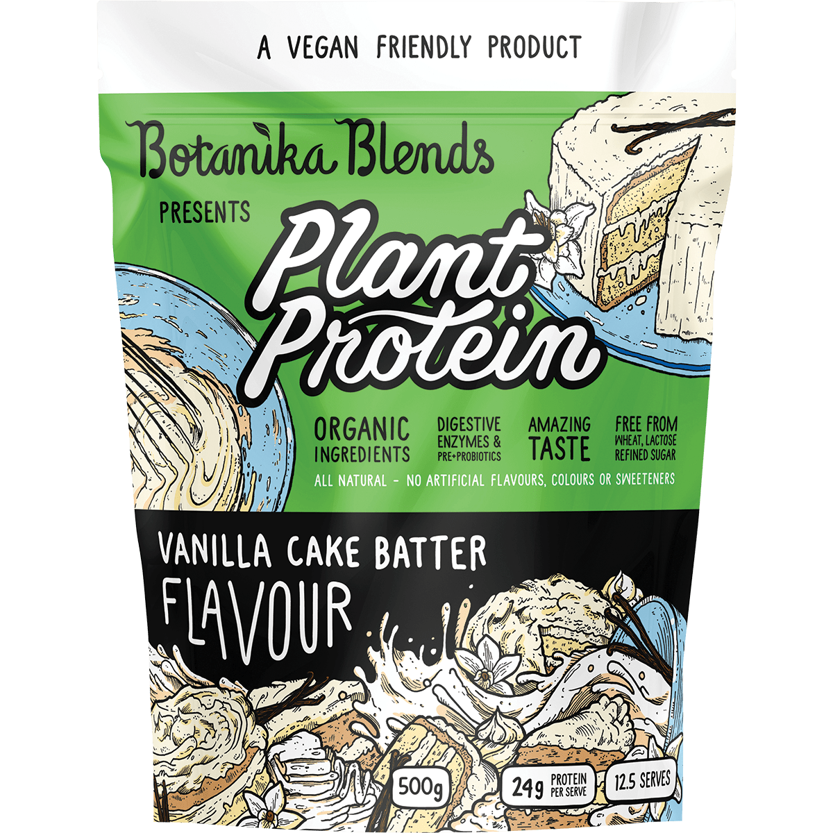 Botanika Blends Plant Protein - Vanilla Cake Batter