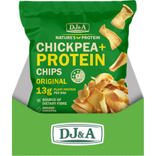 DJ&A Chickpea + Protein Chips – 9x35g