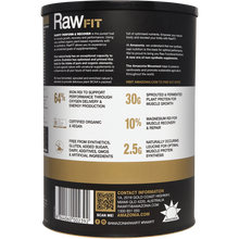 Amazonia RawFit Plant Protein Perform & Recover - Creamy Vanilla