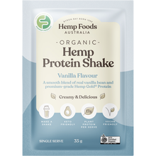 Hemp Foods Australia Organic Hemp Protein Shake - Vanilla