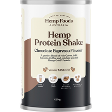 Hemp Foods Australia Organic Hemp Protein Shake - Chocolate Espresso
