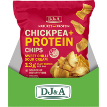 DJ&A Chickpea + Protein Chips – 9x35g