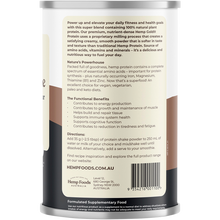 Hemp Foods Australia Organic Hemp Protein Shake - Chocolate Espresso
