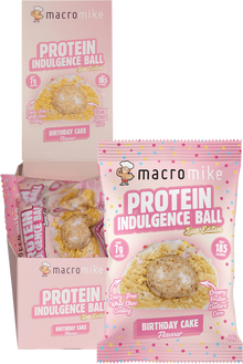 Macro Mike Protein Indulgence Balls – 12x40g