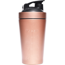 Raw Stainless Steel Shaker - Rose Gold