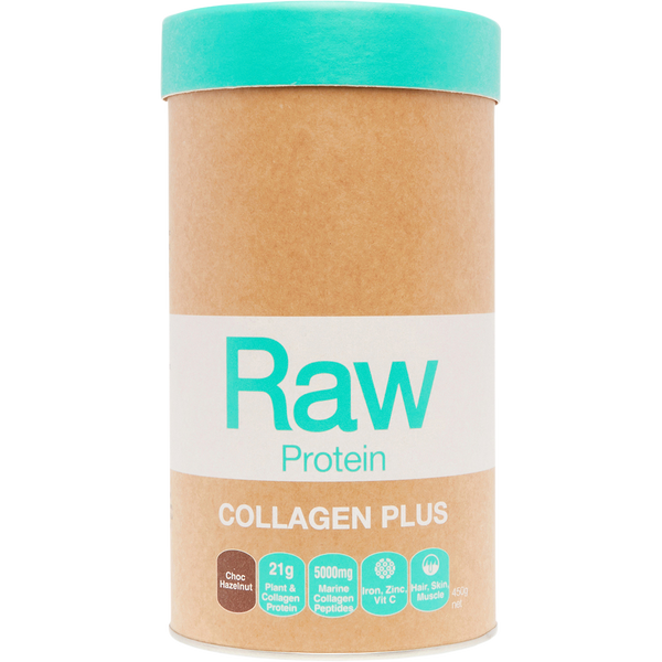Amazonia Raw Protein Collagen Plus - Choc Hazelnut