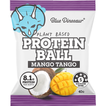 Blue Dinosaur Protein Ball Mango Tango – 12x40g
