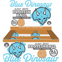 Blue Dinosaur Protein Ball Caramel Cashew – 12x40g