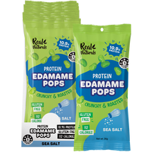 Real Naturals Protein Edamame Pops Sea Salt – 10x26g