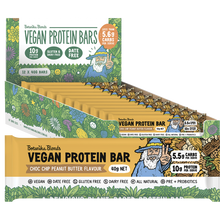 Botanika Blends Vegan Protein Bars Choc Chip Peanut Butter – 12x40g