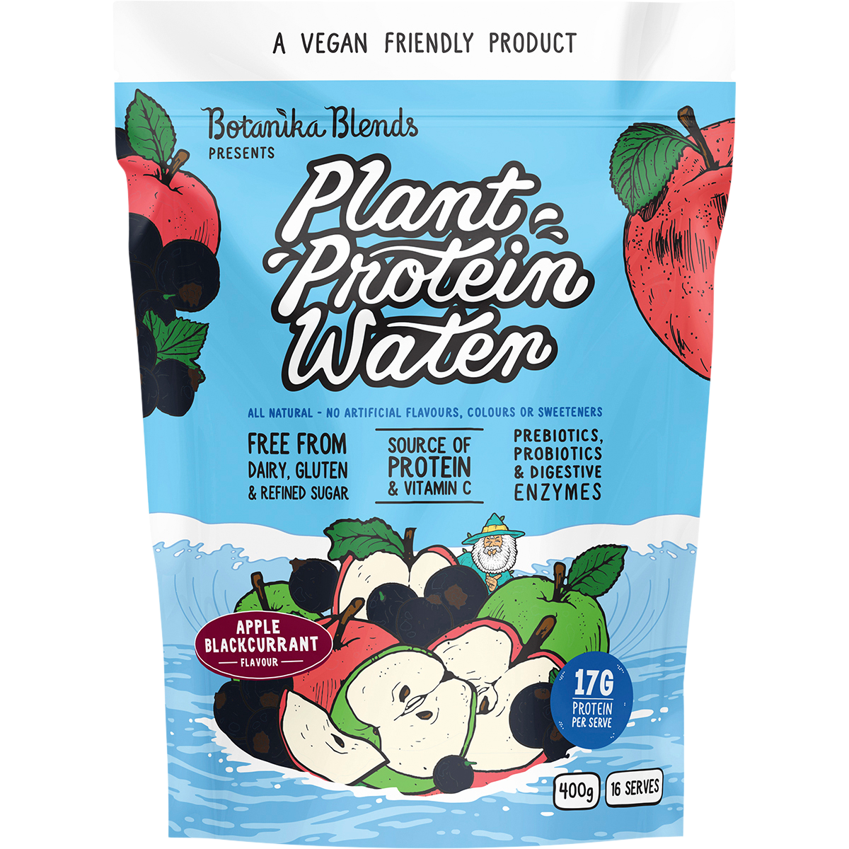 Botanika Blends Plant Protein Water Apple Blackcurrant – 400g