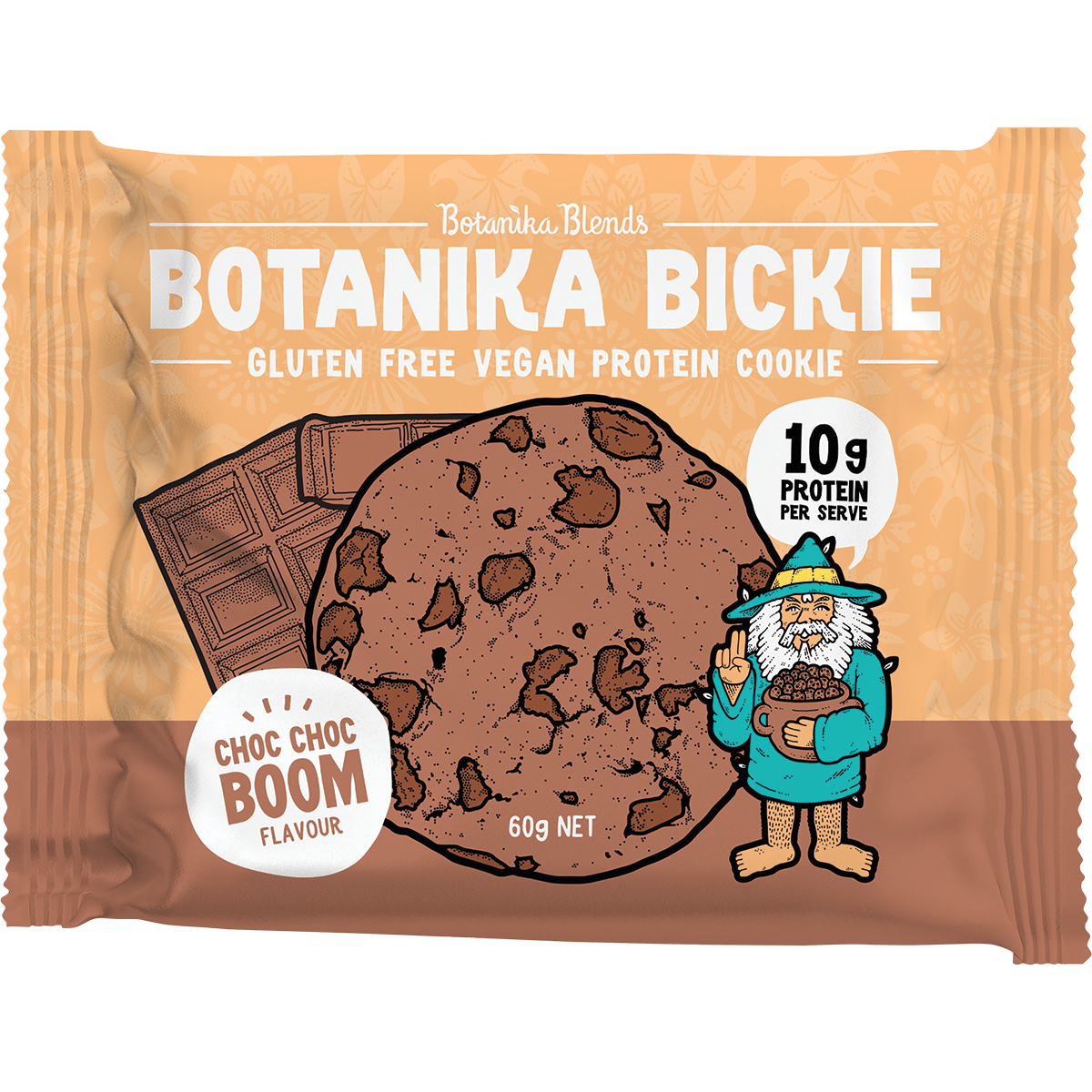 Botanika Blends Botanika Bickie Protein Cookie Choc Choc Boom – 12x60g