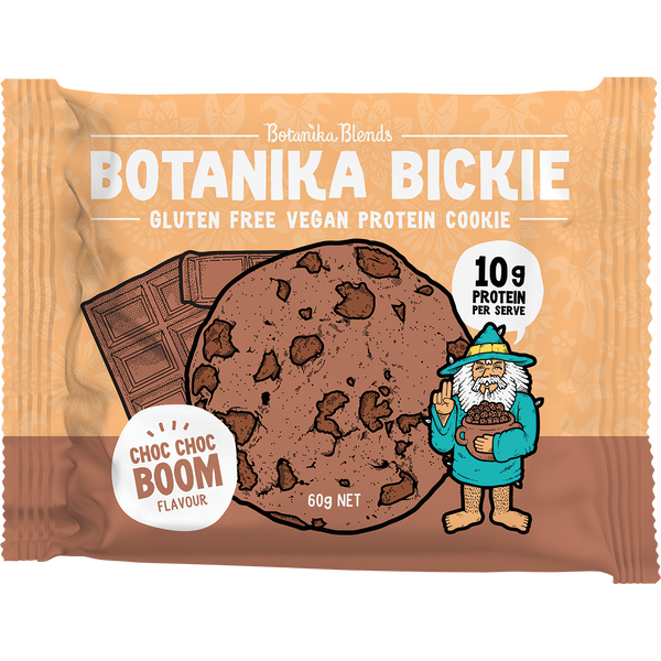 Botanika Blends Botanika Bickie Protein Cookie Choc Choc Boom – 12x60g