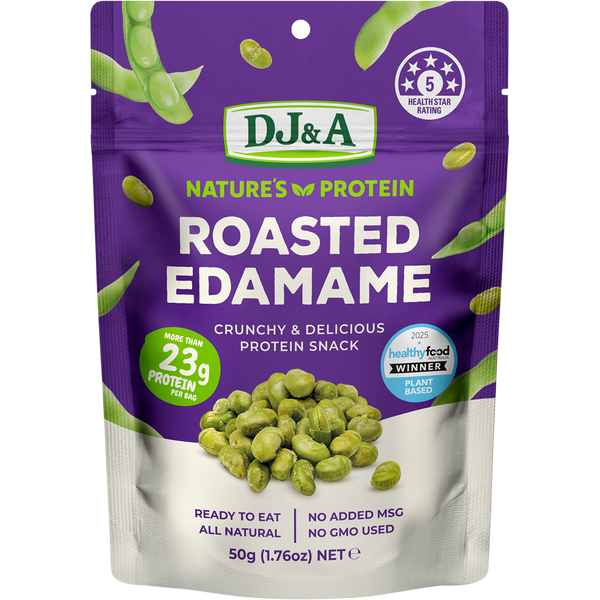 DJ&A Nature’s Protein Roasted Edamame – 12x50g