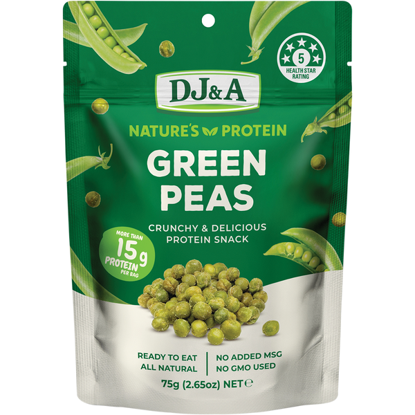 DJ&A Nature’s Protein Green Peas – 12x75g