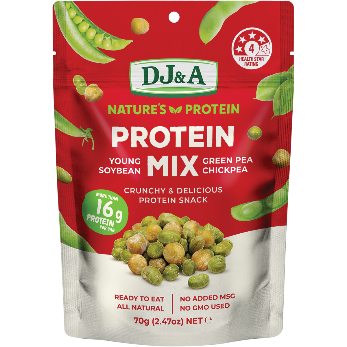 DJ&A Nature’s Protein Mix – 12x70g