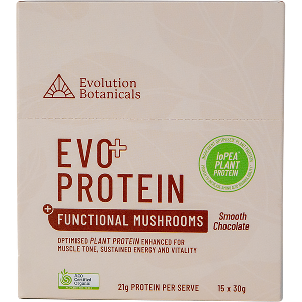 Evolution Botanicals EVO+ Protein Functional Mushrooms - Smooth Chocolate