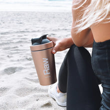 Raw Stainless Steel Shaker - Rose Gold