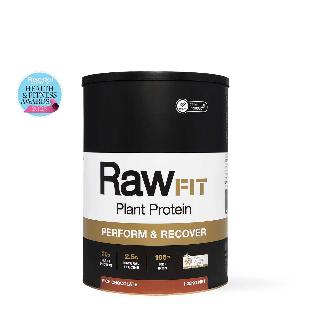 Amazonia RawFit Plant Protein Perform & Recover - Rich Chocolate