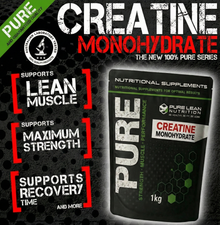 PURE Creatine Monohydrate Powder - 1kg