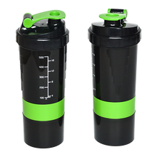 Protein Shaker Bottle Duo – 3-in-1 Blender Cup